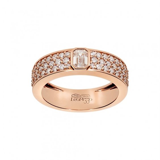 Anello Leo Pizzo Donna POLO in Oro Diamante 0.35 Ct 945431 - 945431